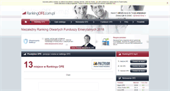 Desktop Screenshot of pocztylion.rankingofe.com.pl