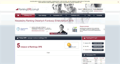 Desktop Screenshot of polsat.rankingofe.com.pl